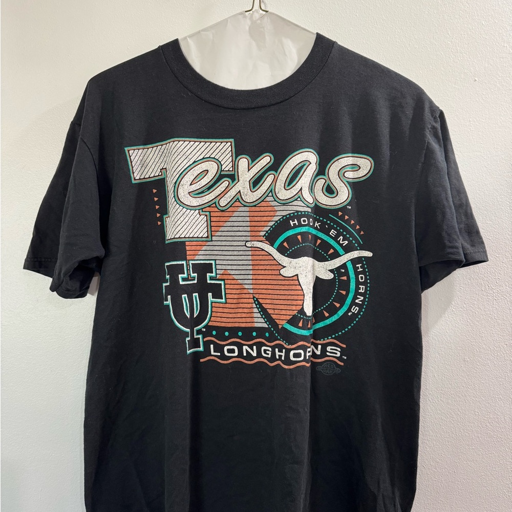 Vintage Texas Longhorns Black T-Shirt